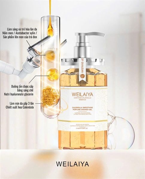 Sữa tắm Weilaiya hoa cúc 450ml