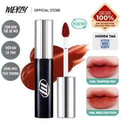 Son Kem Lì, Mịn Mượt Nhẹ Môi, Bền Màu Merzy Cyber Mellow Tint 4g