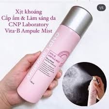 Xịt Khoáng Dưỡng Ẩm Bảo Vệ Da CNP Laboratory Vita-B Ampule Mist 100ml
