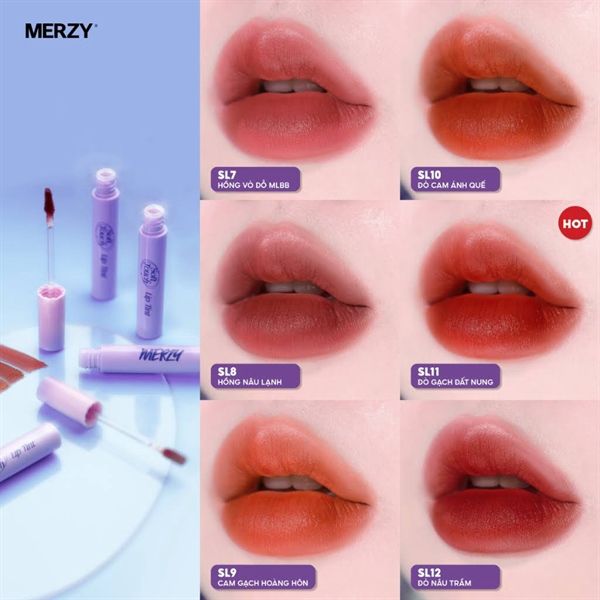 Son Kem Lì Merzy Soft Touch Lip Tint #sl11 non standard