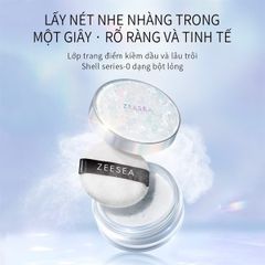 ￼Phấn phủ ZEESEA kiềm dầu chống thấm nước lâu trôi mềm mịn nhẹ nhàng