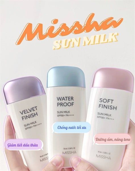 Kem Chống Nắng Missha Mềm Mịn Da SPF50+/PA+++ 70ml