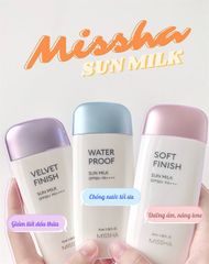 Kem Chống Nắng Missha Mềm Mịn Da SPF50+/PA+++ 70ml