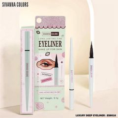 kẻ mắt nước chống trôi Long Lasting Fine Eyeliner make up for skin Sivanna Colors
