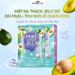 Mặt nạ Thạch Sexy look jelly avocado - DỊU DA SE KHÍT LỖ CHÂN LÔNG