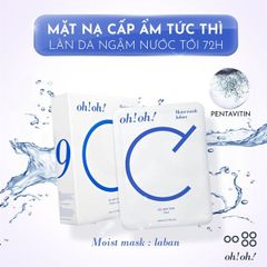 Mặt Nạ Ceramide Phục Hồi Da oh!oh! Moist mask