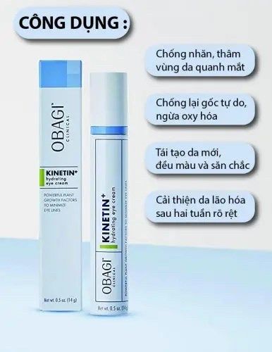 Kem dưỡng phục hồi làm dịu da Obagi Clinical Kinetin+ Hydrating Cream