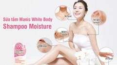 Sữa tắm trắng da Manis White Body Shampoo 450ml Nhật Bản