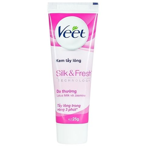 Kem tẩy lông Veet Silk And Fresh 25g
