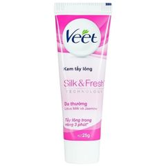 Kem tẩy lông Veet Silk And Fresh 25g