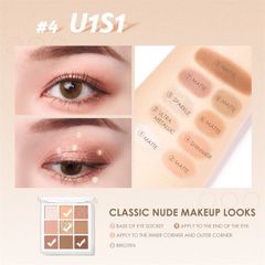 Bảng phấn mắt Focallure 9 Colors Eyeshadow Palette