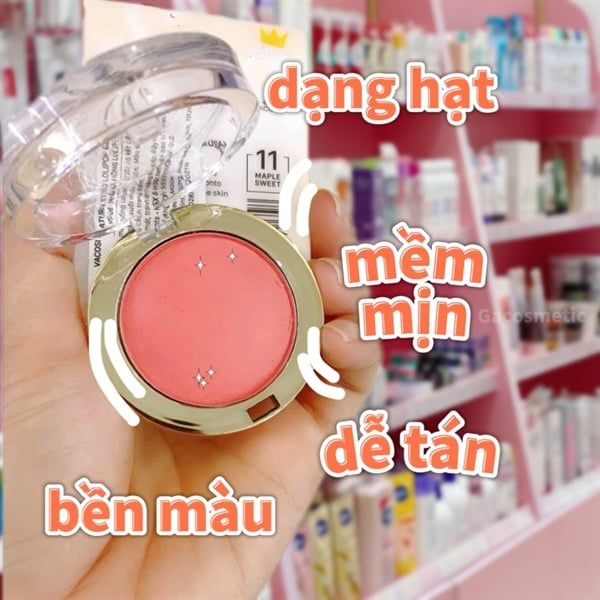 Phấn Má Hồng Vacosi Lolipop Blush Powder