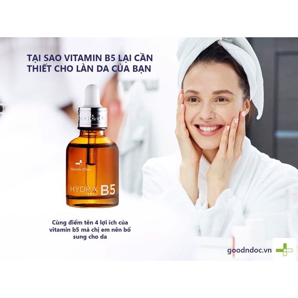 Tinh Chất Cấp Ẩm Phục Hồi Da GoodnDoc Hydrat B5 Serum 30ml