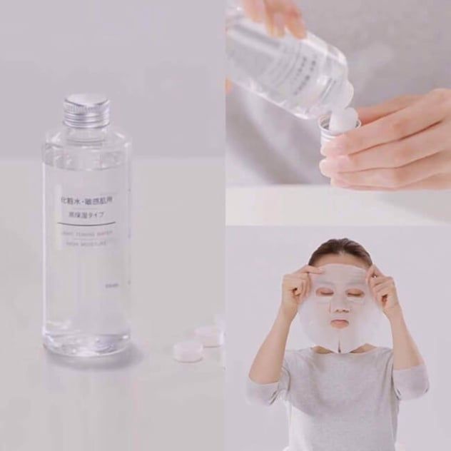 Nước Hoa Hồng Dưỡng Ẩm Trắng Da Muji Light Toning Water Dạng Light