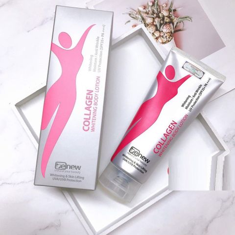 Kem Dưỡng Thể Trắng Da Benew Collagen Whitening Body Lotion SPF35+ PA+++ Hàn 200ml