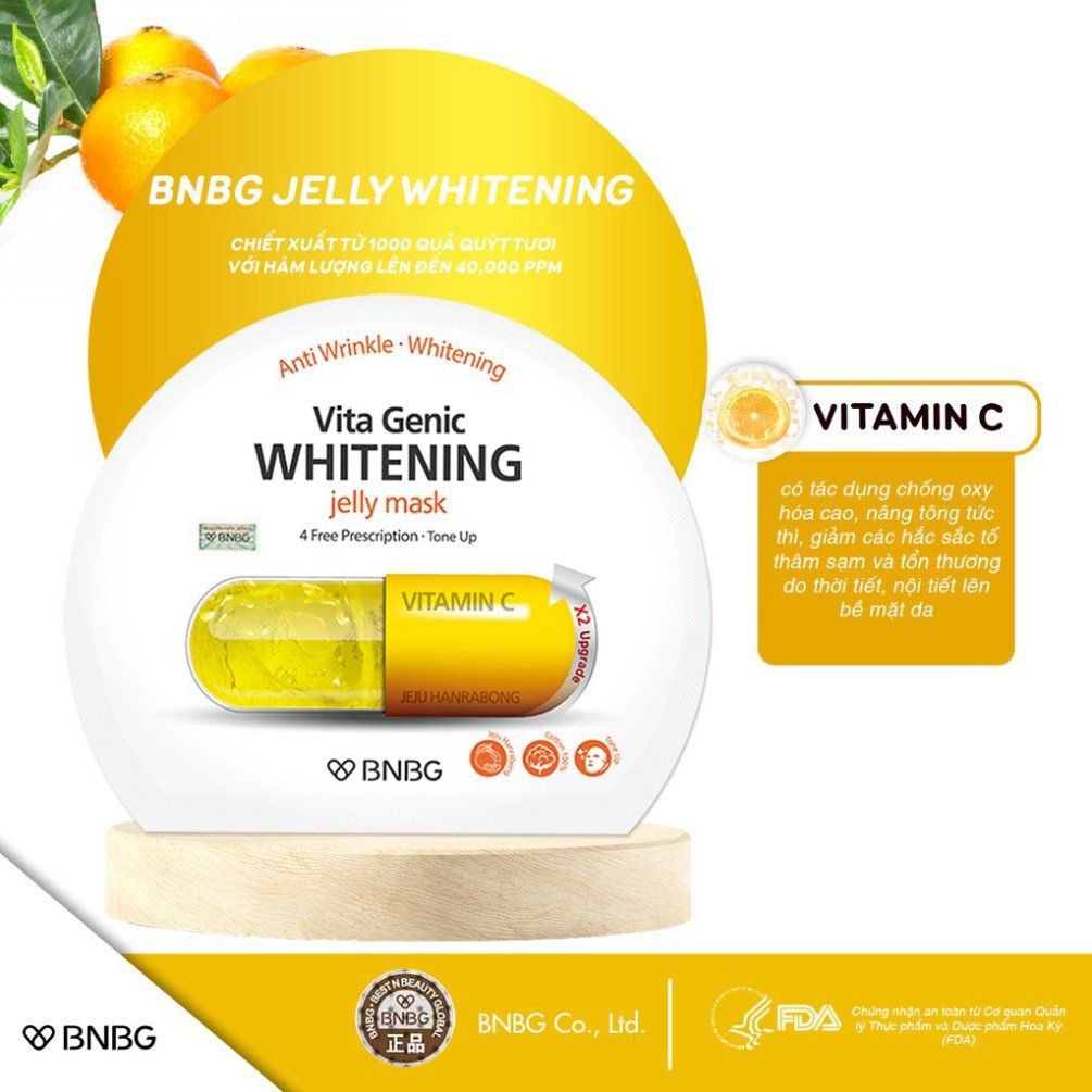 Combo Mặt Nạ Dưỡng Da Toàn Diện BNBG Vita Genic Jelly Mask 30ml