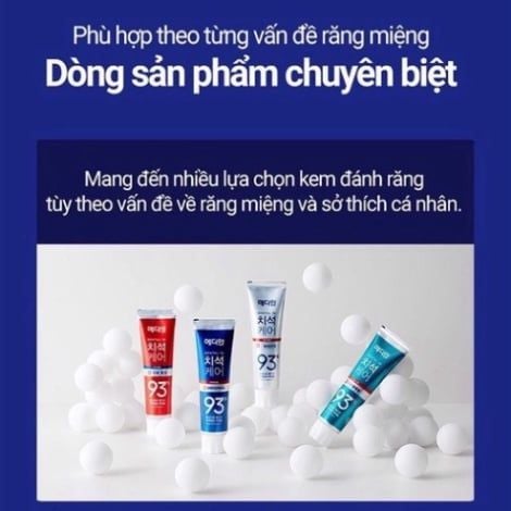 Kem Đánh Răng Giúp Trắng Răng Loại Bỏ Mùi Hôi Median Dental IQ 93% Toothpaste 120g