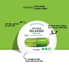 Mặt Nạ Phục Hồi Da Hư Tổn BNBG Vitamin B Vita Genic Relaxing 30ml
