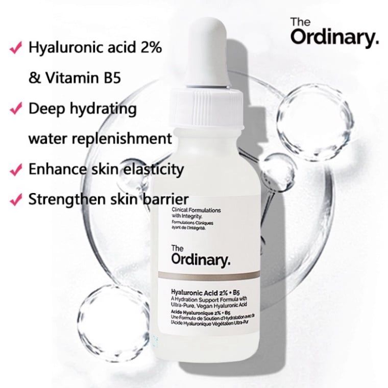 Tinh Chất Cấp Nước Phục Hồi Da The Ordinary Hyaluronic Acid 2% + B5