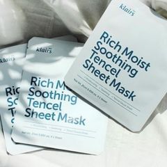 Mặt Nạ Giấy Dưỡng Ẩm, Bảo Vệ Da Klairs Rich Moist Soothing Tencel Sheet Mask 25ml