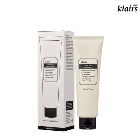 Sữa Rửa Mặt Dear Klairs Gentle Black Facial Cleanser 140ml