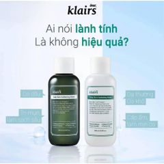 Nước Hoa Hồng Tẩy Da Chết Làm Dịu Da Klairs Daily Skin Softening Water 500ml