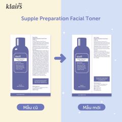 Nước Hoa Hồng Dưỡng Ẩm Se Khít Lỗ Chân Lông Klairs Supple Preparation Facial Toner 180ml