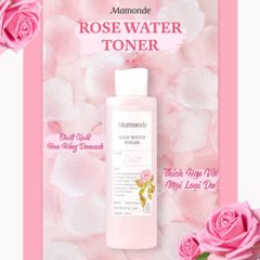 Nước Hoa Hồng Dưỡng Ẩm Cho Mọi Loại Da Mamonde Rose Water Toner 250ml