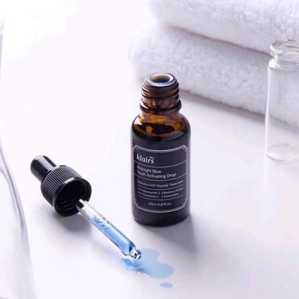 Tinh Chất Dưỡng Ẩm, Phục Hồi Da Klairs Midnight Blue Youth Activating Drop 20ml