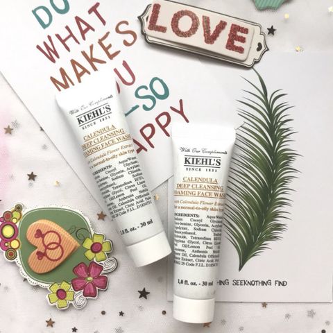 Sữa Rửa Mặt Hoa Cúc Kiehls Calendula Deep Cleansing Foaming 30ml