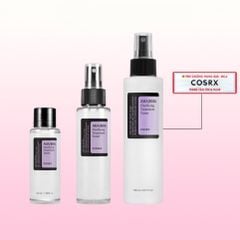 Nước Hoa Hồng Giảm Mụn, Tẩy Tế Bào Chết Hóa Học Cosrx AHA/BHA Clarifying Treatment Toner