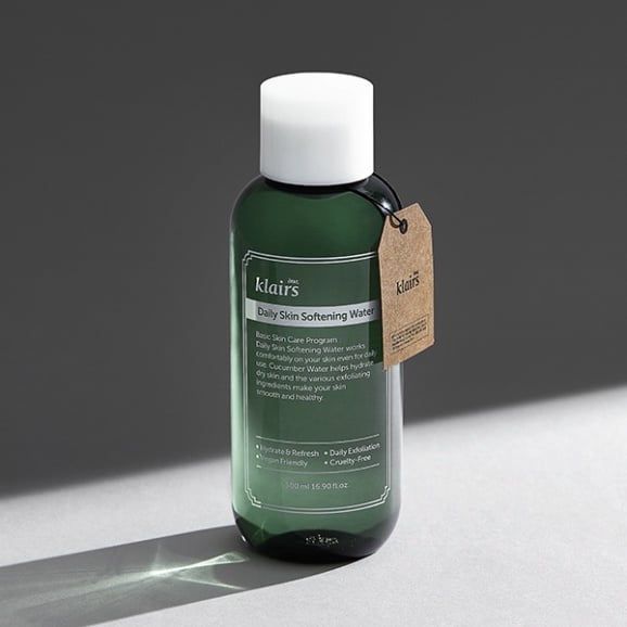 Nước Hoa Hồng Tẩy Da Chết Làm Dịu Da Klairs Daily Skin Softening Water 500ml