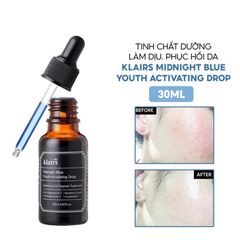 Tinh Chất Dưỡng Ẩm, Phục Hồi Da Klairs Midnight Blue Youth Activating Drop 20ml