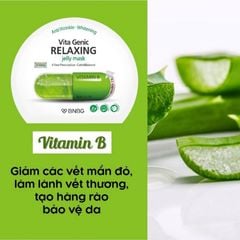 Mặt Nạ Phục Hồi Da Hư Tổn BNBG Vitamin B Vita Genic Relaxing 30ml