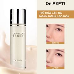 Nước Hoa Hồng Dưỡng Da Căng Bóng Dr.Pepti+ Centella Toner 180ml