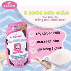 Muối Tắm Sữa Bò Tẩy Tế Bào Chết A Bonne Spa Milk Salt Thái Lan 350 gram