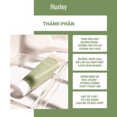 Mặt Nạ Tẩy Tế Bào Chết Dưỡng Da Chiết Xuất Từ Xương Rồng Huxley Scrub Mask Sweet Therapy 120g