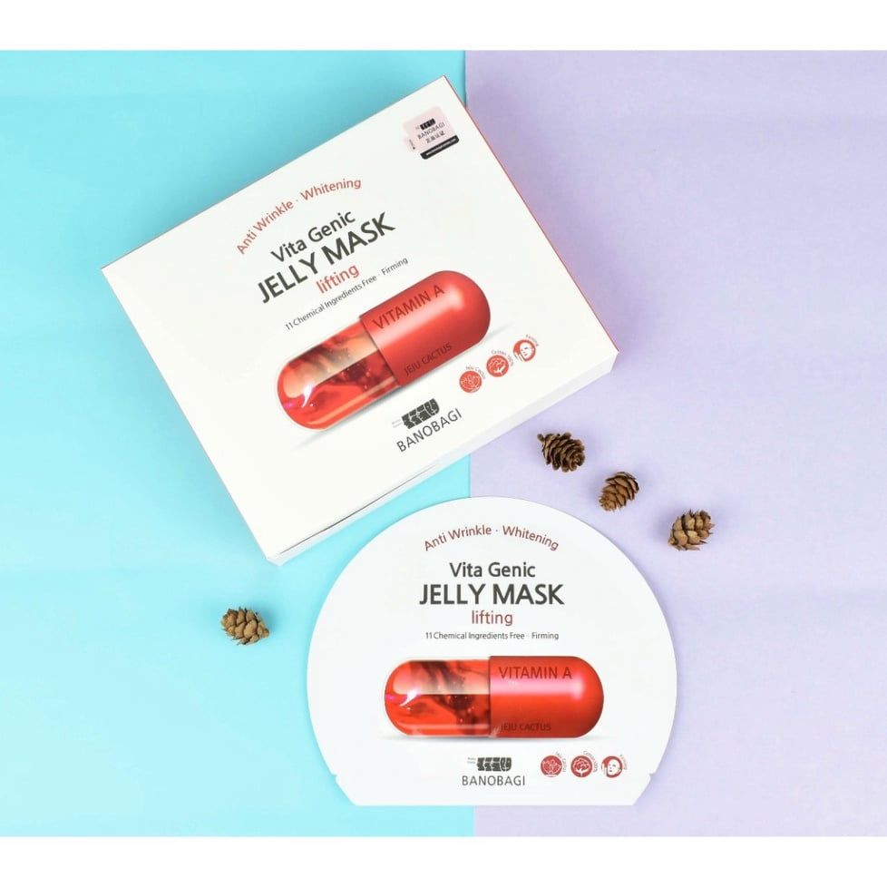 Mặt Nạ Nâng Cơ Săn Chắc Da Giảm Nếp Nhăn BNBG Vitamin A Vita Genic Lifting 30ml
