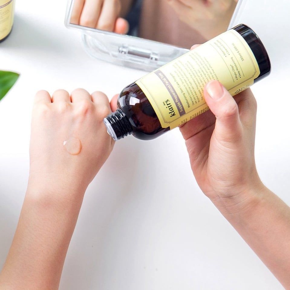 Nước Hoa Hồng Dưỡng Ẩm Se Khít Lỗ Chân Lông Klairs Supple Preparation Facial Toner 180ml