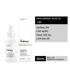 Tinh Chất Cấp Nước Phục Hồi Da The Ordinary Hyaluronic Acid 2% + B5