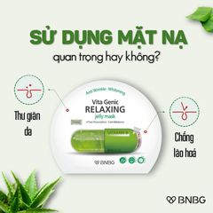 Mặt Nạ Phục Hồi Da Hư Tổn BNBG Vitamin B Vita Genic Relaxing 30ml