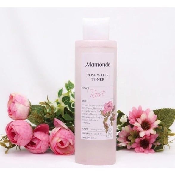 Nước Hoa Hồng Dưỡng Ẩm Cho Mọi Loại Da Mamonde Rose Water Toner 250ml