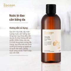 Nước Hoa Hồng Cân Bằng Da Chiết Xuất Bí Đao The Cocoon Winter Melon Toner 310ml