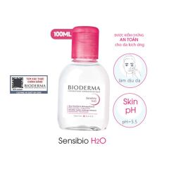 Nước Tẩy Trang Bioderma Dành Cho Da Nhạy Cảm Công Nghệ Micellar Sensibio H2O 100ml