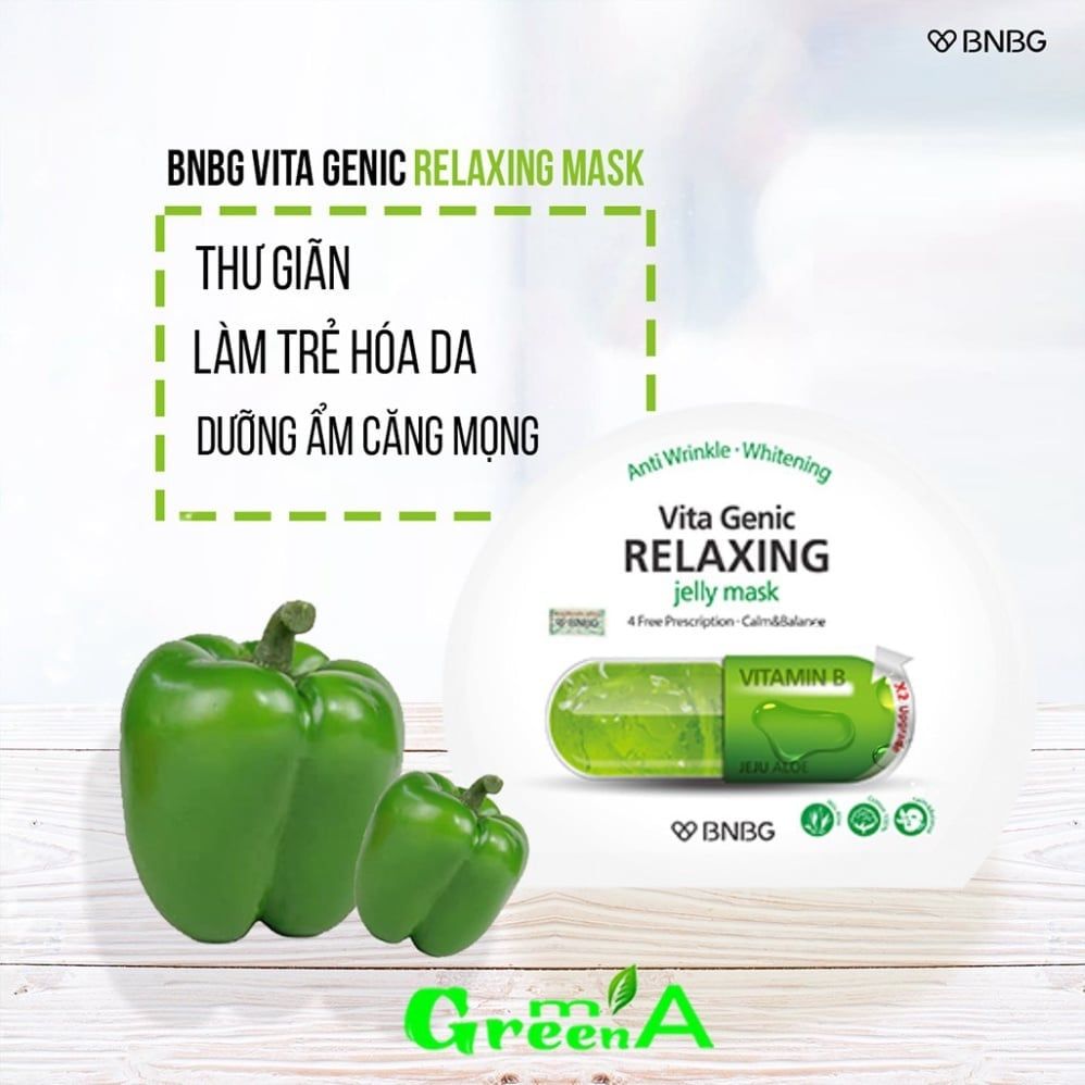Mặt Nạ Phục Hồi Da Hư Tổn BNBG Vitamin B Vita Genic Relaxing 30ml