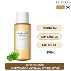 Nước Hoa Hồng Cấp Ẩm, Dưỡng Trắng Da Chiết Xuất Rau Má Skin1004 Madagascar Centella Toning Toner 210ml