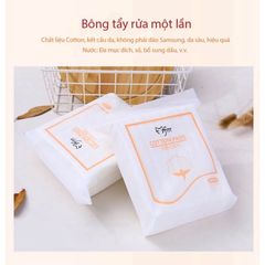 Bông Tẩy Trang 222 miếng FM Cotton Pads 3 Lớp LATUBO