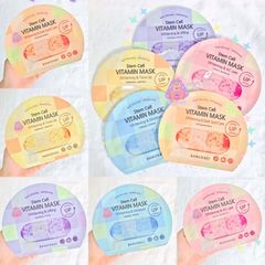 [ Mẫu Mới ] Mặt Nạ Banobagi Stem Cell Vitamin Mask Whitening