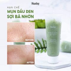 Mặt Nạ Tẩy Tế Bào Chết Dưỡng Da Chiết Xuất Từ Xương Rồng Huxley Scrub Mask Sweet Therapy 120g