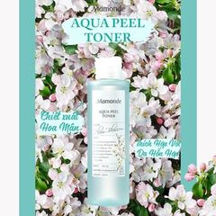 Nước Hoa Hồng Chiết Xuất Hoa Mận Loại Bỏ Da Chết Cho Da Hỗn Hợp Mamonde Aqua Peel Toner 250ml